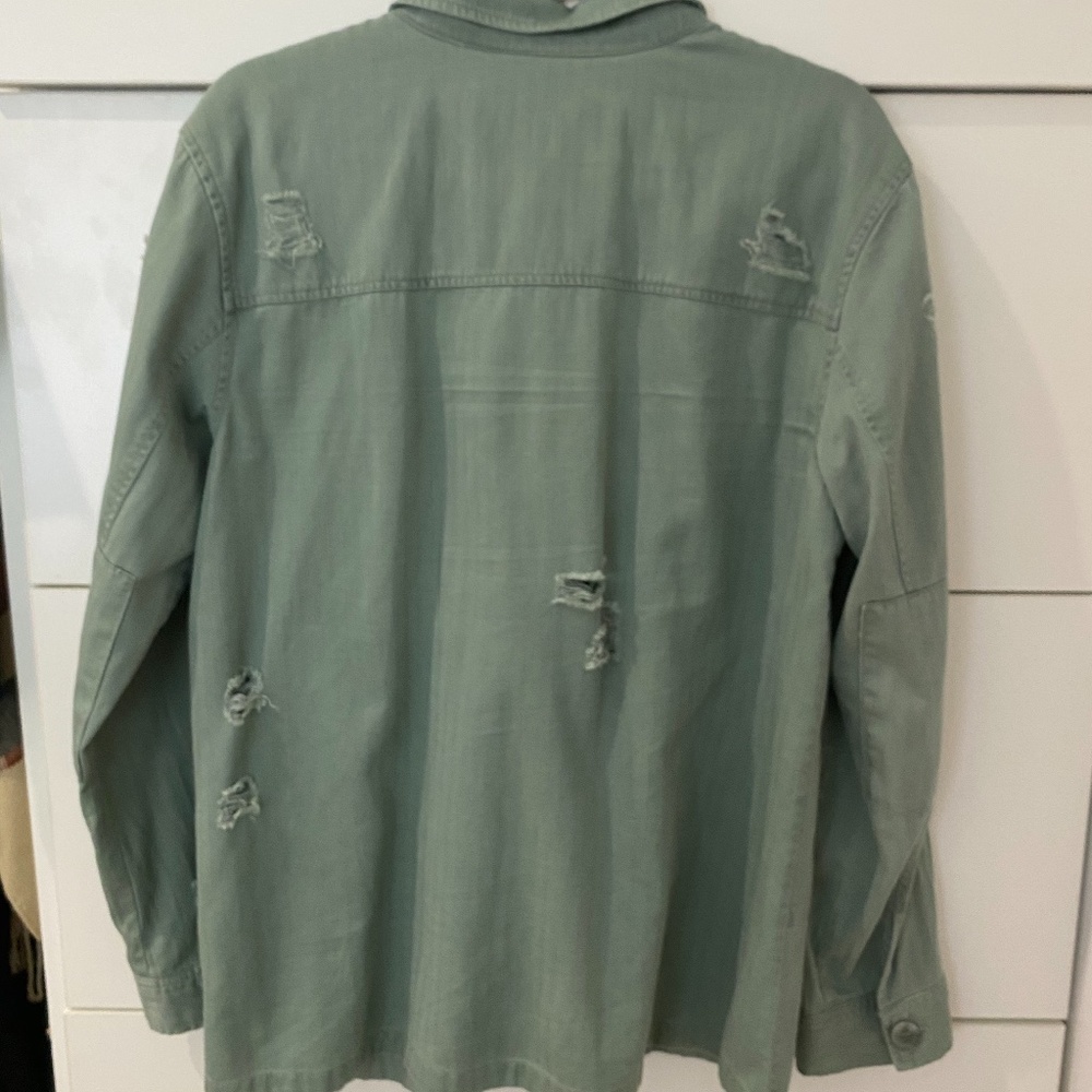 SOLD Treasure & Bond Military Shirt (L) - Picture 3 of 4